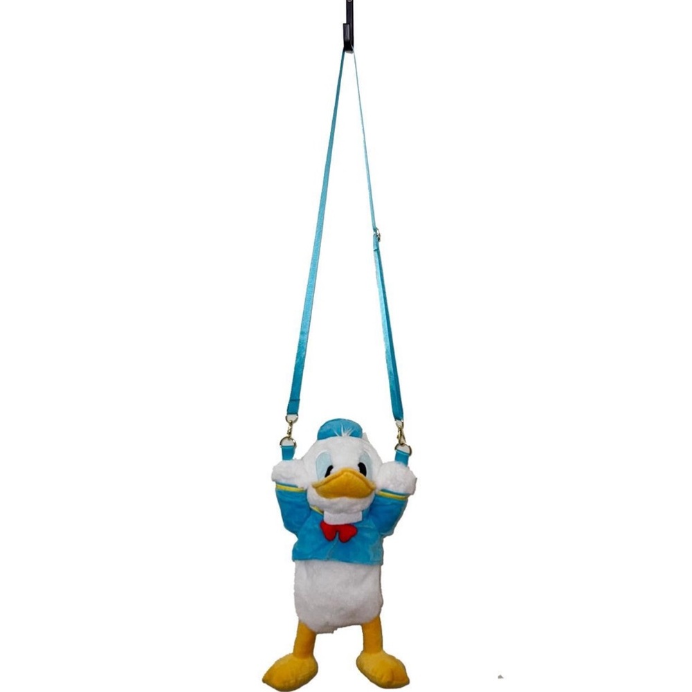 Blue Donald Duck Plush Crossbody Bag - Tokyo Disney